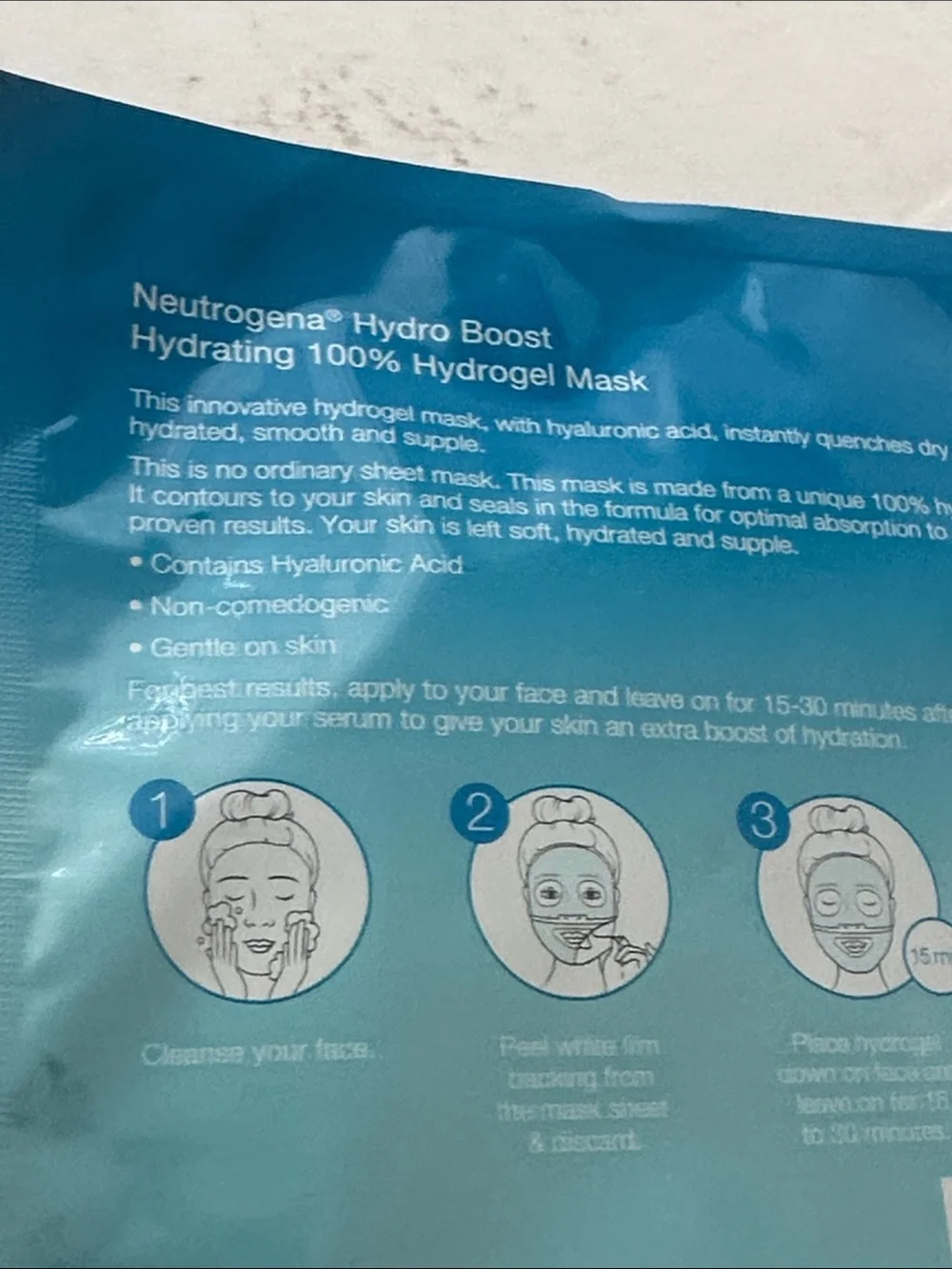 Neutrogena Hydro Boost Hydrating Face Mask - Blue